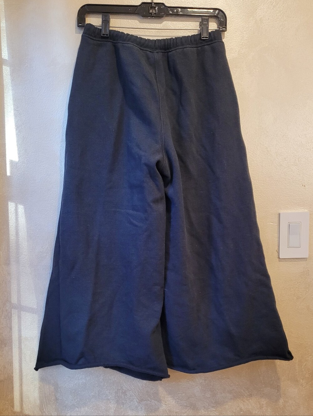 FP Movement by Free People Black Wide Leg Drawstring Sweatpants - Picture 6 of 8